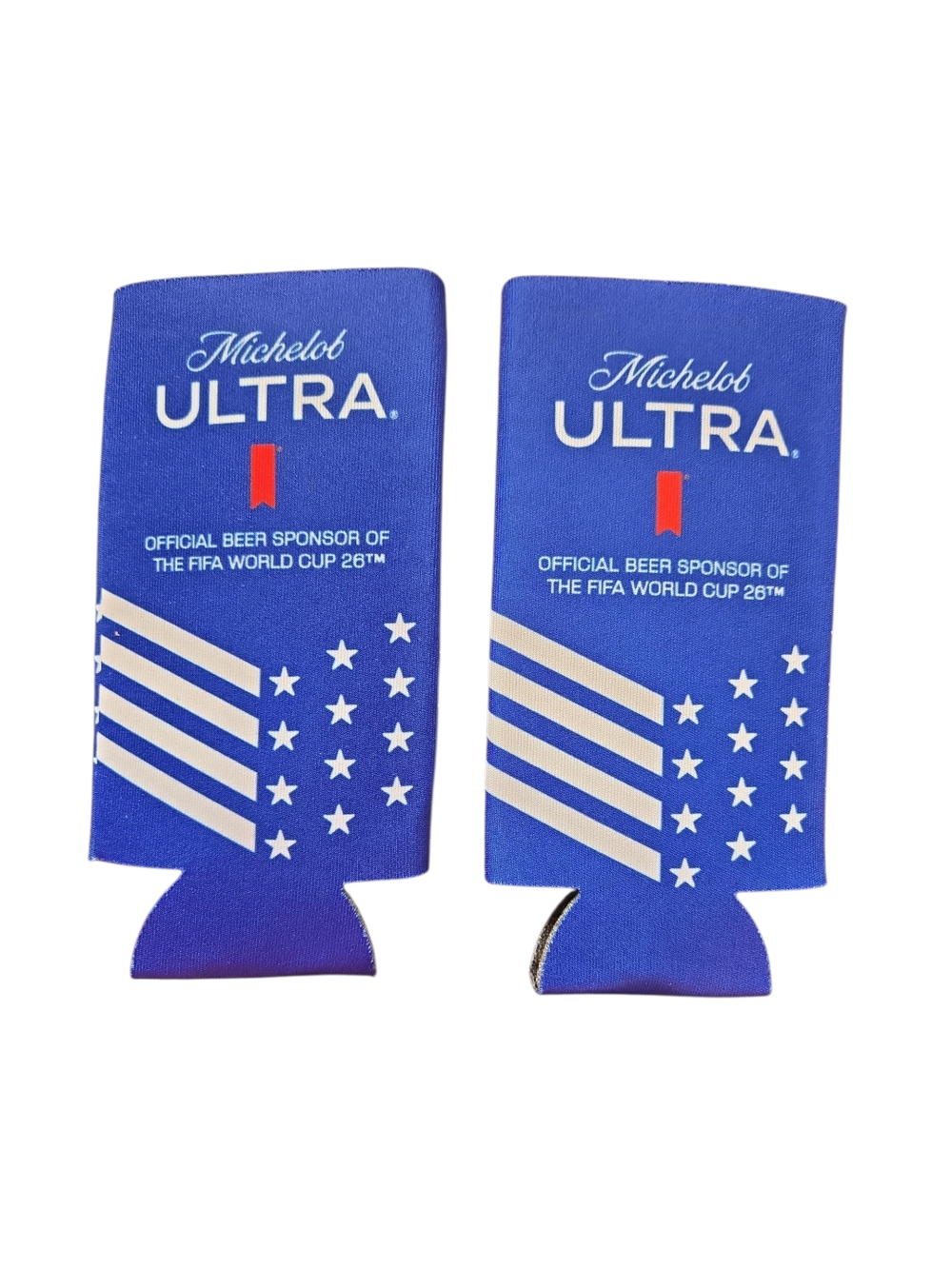 Michelob Ultra Can Cooler Koozies - Set of 2